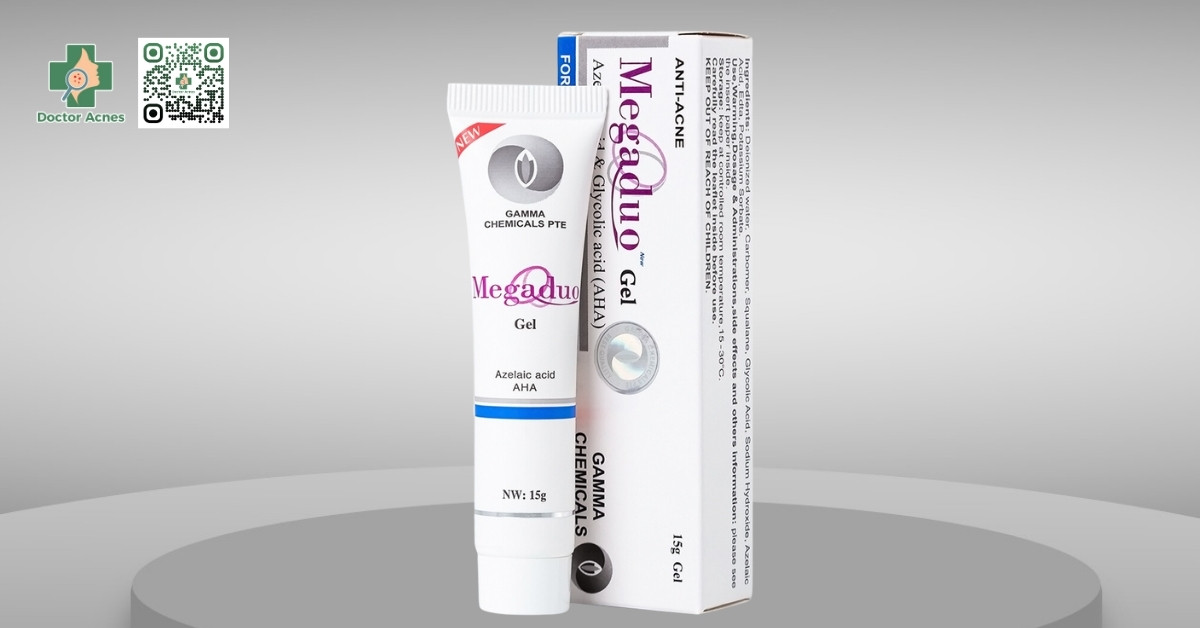 trị mụn megaduo gel