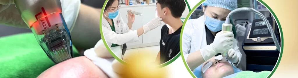 Banner quy trình phục hồi da sau mun Doctor Acnes