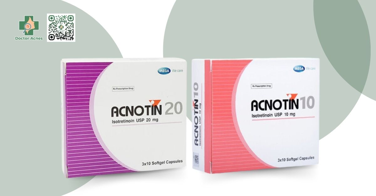 dùng isotretinoin trị mụn