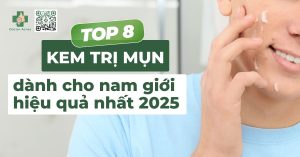 kem trị mụn cho nam