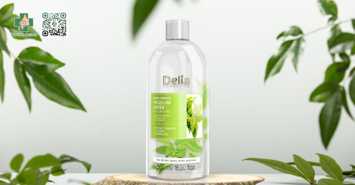 nước tẩy trang delia micellar