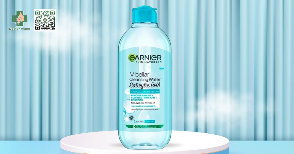 nước tẩy trang garnier salicylic bha