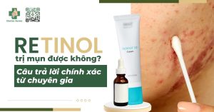 retinol trị mụn được không