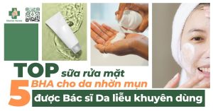 sữa rửa mặt salicylic acid