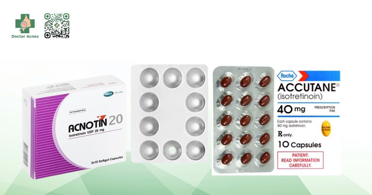 acnotin trị mụn trứng cá