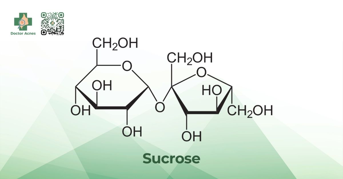 công thức hóa học của sucrose