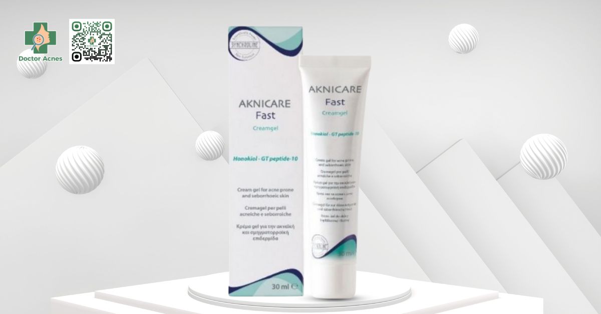 kem trị mụn aknicare fast creamgel