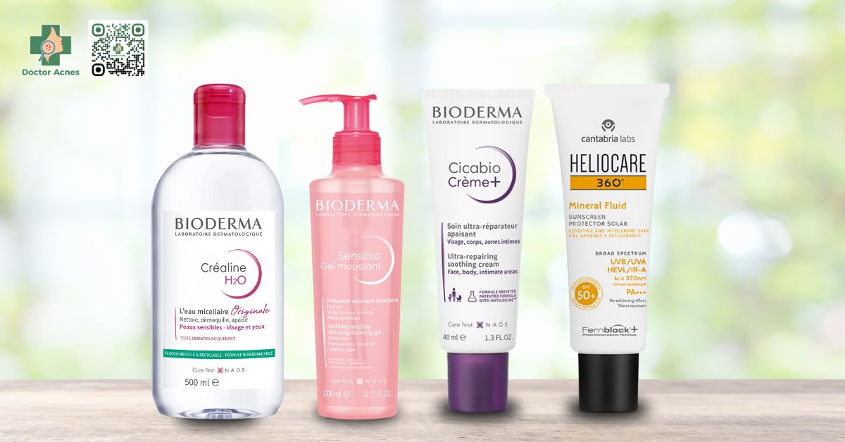 chu trình skincare cho mẹ bầu