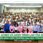Doctor Acnes và hành trình lan tỏa kiến thức da liễu đến sinh viên trường ĐH Tôn Đức Thắng