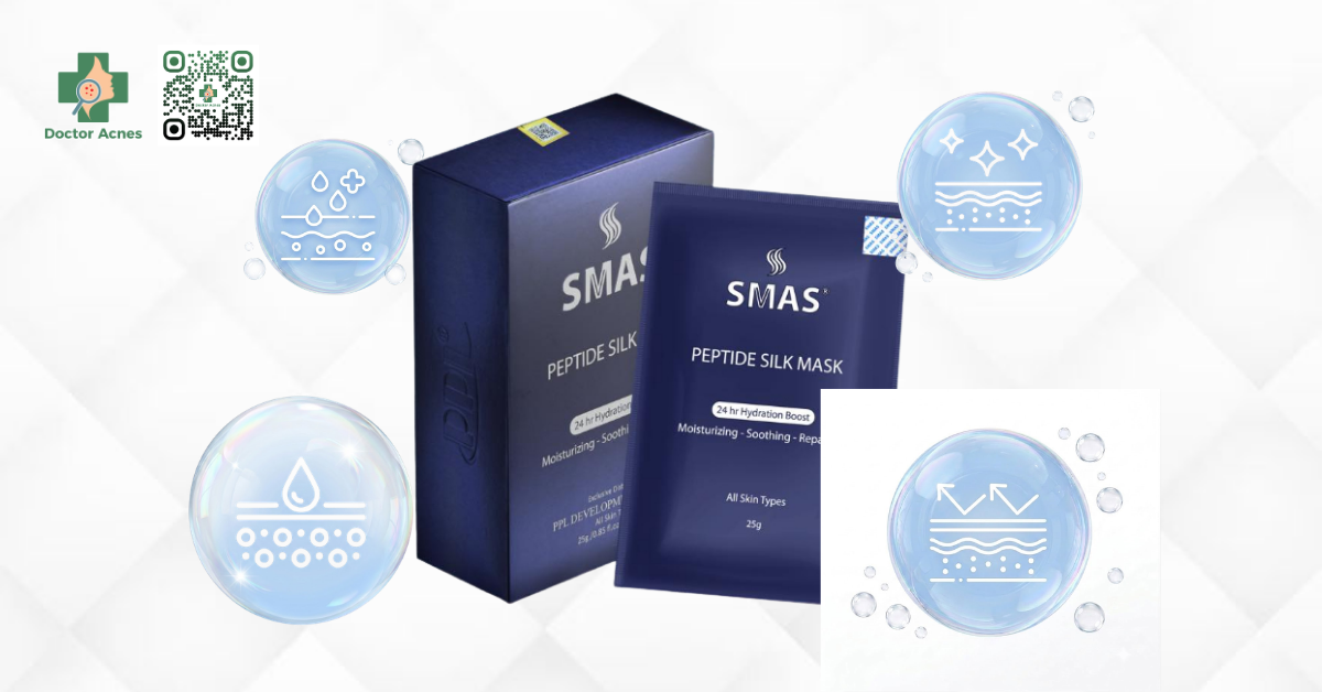 Sản phẩm mặt nạ SMAS Peptide Silk