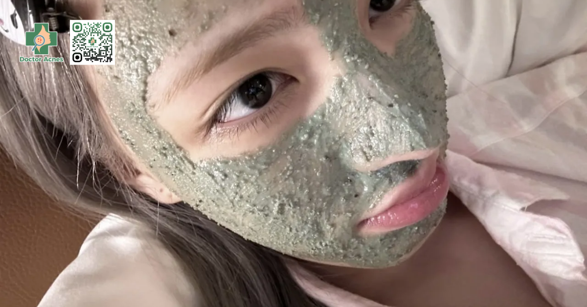 Sau peel không nên đắp mặt nạ đất sét