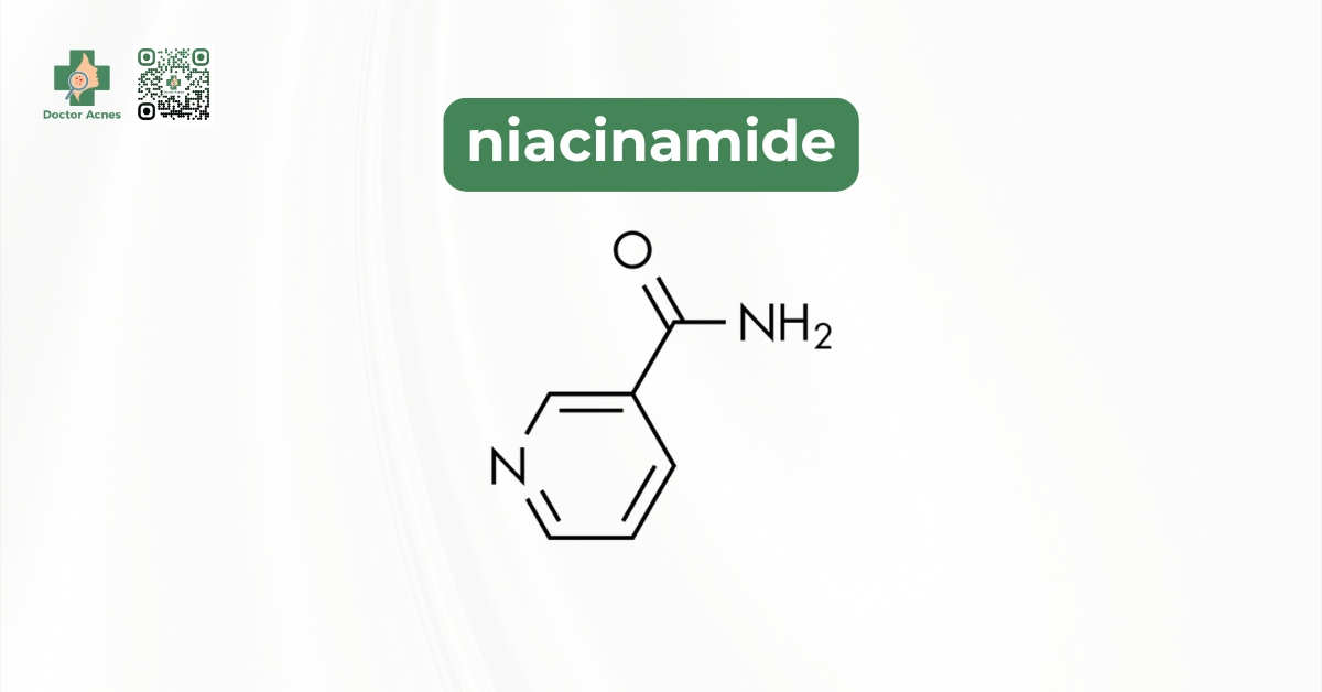 công thức cấu tạo niacinamide