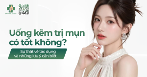 thumb Uống kẽm trị mụn có tốt không Sự thật về tác dụng và những lưu ý cần biết